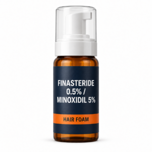 Hair Foam – Finasteride 0.5% / Minoxidil 5% (30mL)
